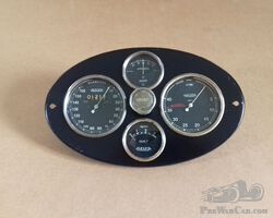 Bugatti dashboard