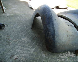 Front fender screens Bugatti T57