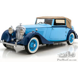 1934 Bentley 3.5 Litre Park Ward Drophead Coupe