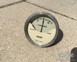 white faced ammeter