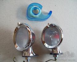 Cyclecar sidelamps , MARCHAL REPLICA.
