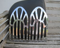 Wing plates chrome