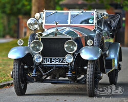 1924 Rolls-Royce Silver Ghost Barrel Sided Tourer in the style of Barker Four Wheel Brake
