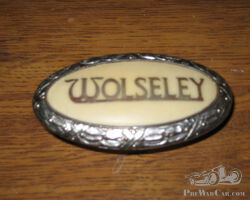 Wolseley Pre-War Illuminated Radiator Badge