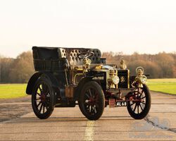 C 1900 Panhard & Levassor 16hp Rear Entrance Tonneau