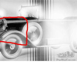 Praga Piccolo 1927 Bonnet, radiator grill, front lamps wanted