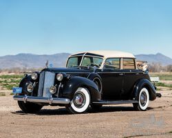1938 Packard Twelve Touring Cabriolet by Brunn | RM Sotheby's Hershey, 10-11 October