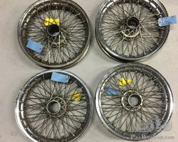 Set of 4 Borrani wheels 19x4.00