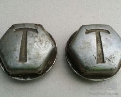 1920's Talbot hubcaps