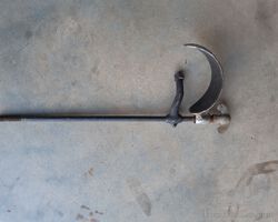 support de roue de secours. Spare wheel support