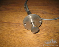 Nickle Plated Vintage Flange Mounted Choke Pull