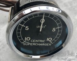 Centric Supercharger Gauge
