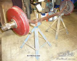 Alfa Romeo 6C 1750 Front Axle