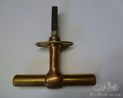 Original Edwardian Brass Door Handle
