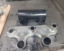 Alvis Speed Air Filter and manifold