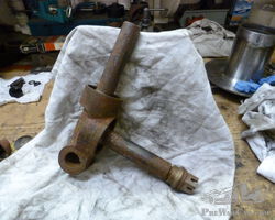 Panhard Front Stub Axle