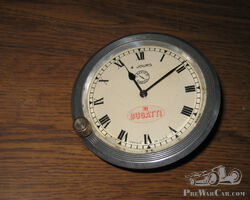 Jaeger Paris 4 Jour Car Clock for Bugatti