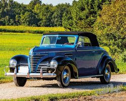 1939 Plymouth P8 Deluxe Convertible Coupe | Dorotheum Auction October 19