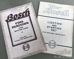 Bosch Equipment Books