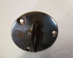 Original Vintage Brass Ignition Switch