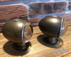 Brass CAV side lights