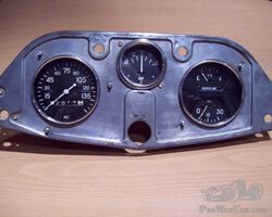 1933 CHEVROLET speedometer & gauges. 150 KPH. May fit other cars.