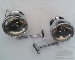 Pair of Spot Lights with Mirrors