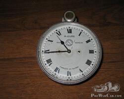 Jaeger Paris 8 Jour Car Clock - Working Well