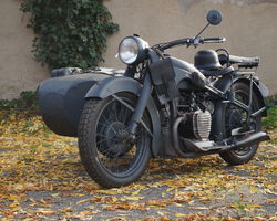 BMW R12 Gespann, Wehrmacht
