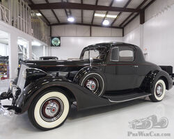 Extremely Rare 1937 Packard Super Eight Rumble Seat Coupe