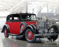 1937 Rolls-Royce Phantom III Sports Saloon by Barker | Historics Auctioneers Auction November 23