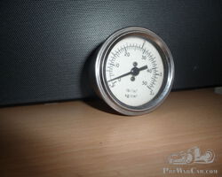Oil pressure gauge