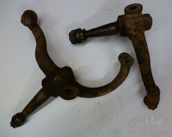 Original Darracq Front Axle Steering Draglinks