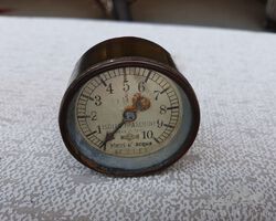 Isotta Frashini oil pressure gauge 1900-1930