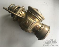Large American brass taillamp