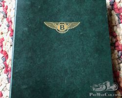 Technical facts of the vintage Bentley workshop ringbinder
