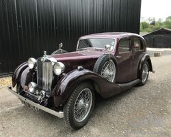 MG VA Saloon - Significant History- Olympia Motor Show Car