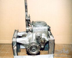 Boite de vitesses d'avant 1914 à 3 vitesses en ligne