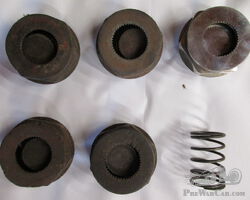 RAF Hub Nuts