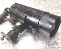 Aircraft cockpit lamp with built in dimmer.