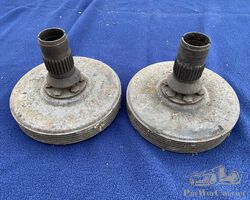 AMILCAR : 2 drums with RAF hubs