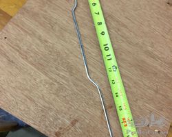 Original Lucas rechromed wiper bar
