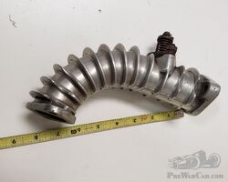 Alfa Romeo 1750 compressor to inlet manifold