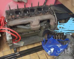 Praga Alfa engine block