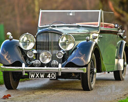 1939 Derby Bentley Overdrive MX series Drophead Coupe by Vanden Plas