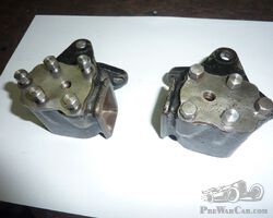 MG J P F L front trunnion boxes