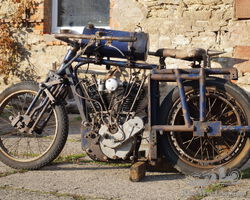 Steher-Motorrad Berlin 1923