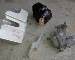Set of parts Bugatti T37A (compressor), magneto, carburator + parts