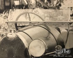 Dash and windscreen as previously fitted to Brescia Bugatti