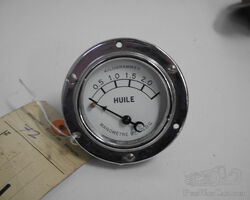 Manomètre , Oil pressure gauge
